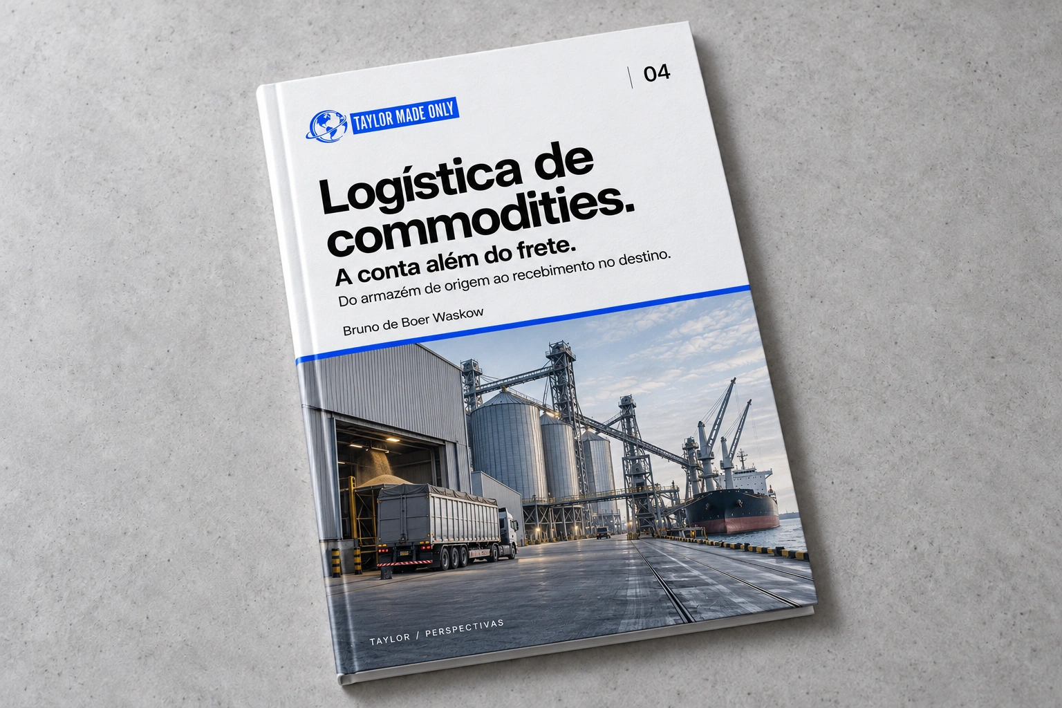 Capa de Logística de commodities. A conta além do frete.